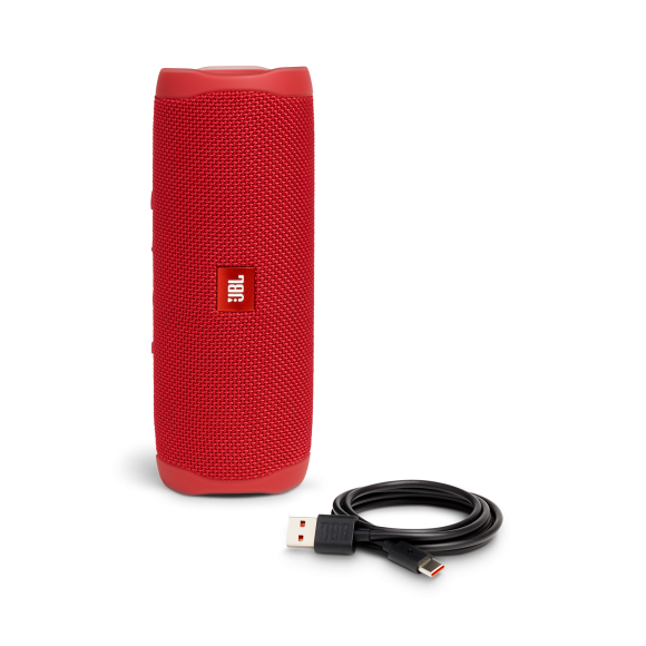 Портативная акустика JBL Flip 5 красная Портативная акустика JBL Flip 5 красная