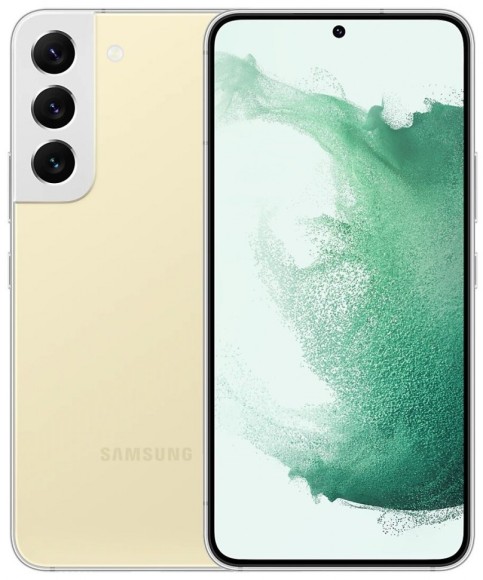 Смартфон Samsung Galaxy S22 (SM-S901E) 8/256 ГБ, бежевый 