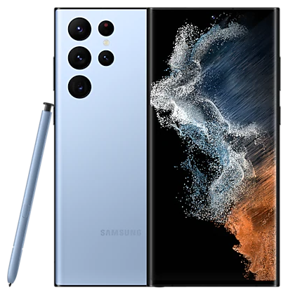 Смартфон Samsung Galaxy S22 Ultra (SM-S908B) 12/1 ТБ, синий 