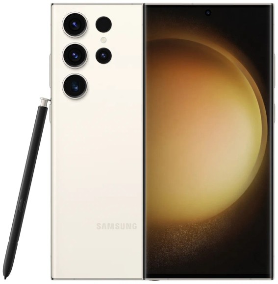 Samsung Galaxy S23 Ultra 12/256 ГБ, кремовый