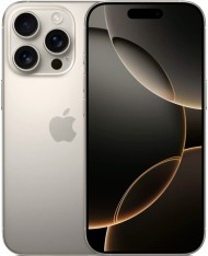 Apple iPhone 16 Pro 128 ГБ, натуральный титан  Apple iPhone 16 Pro 128 ГБ, натуральный титан