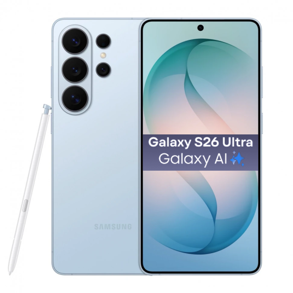 Samsung Galaxy S26 Ultra 12/256 ГБ (SM-S948B), Sky Blue, голубой