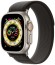 Apple Watch Ultra 49 мм Titanium Case, титановый/черно-серый Trail Loop, S/M