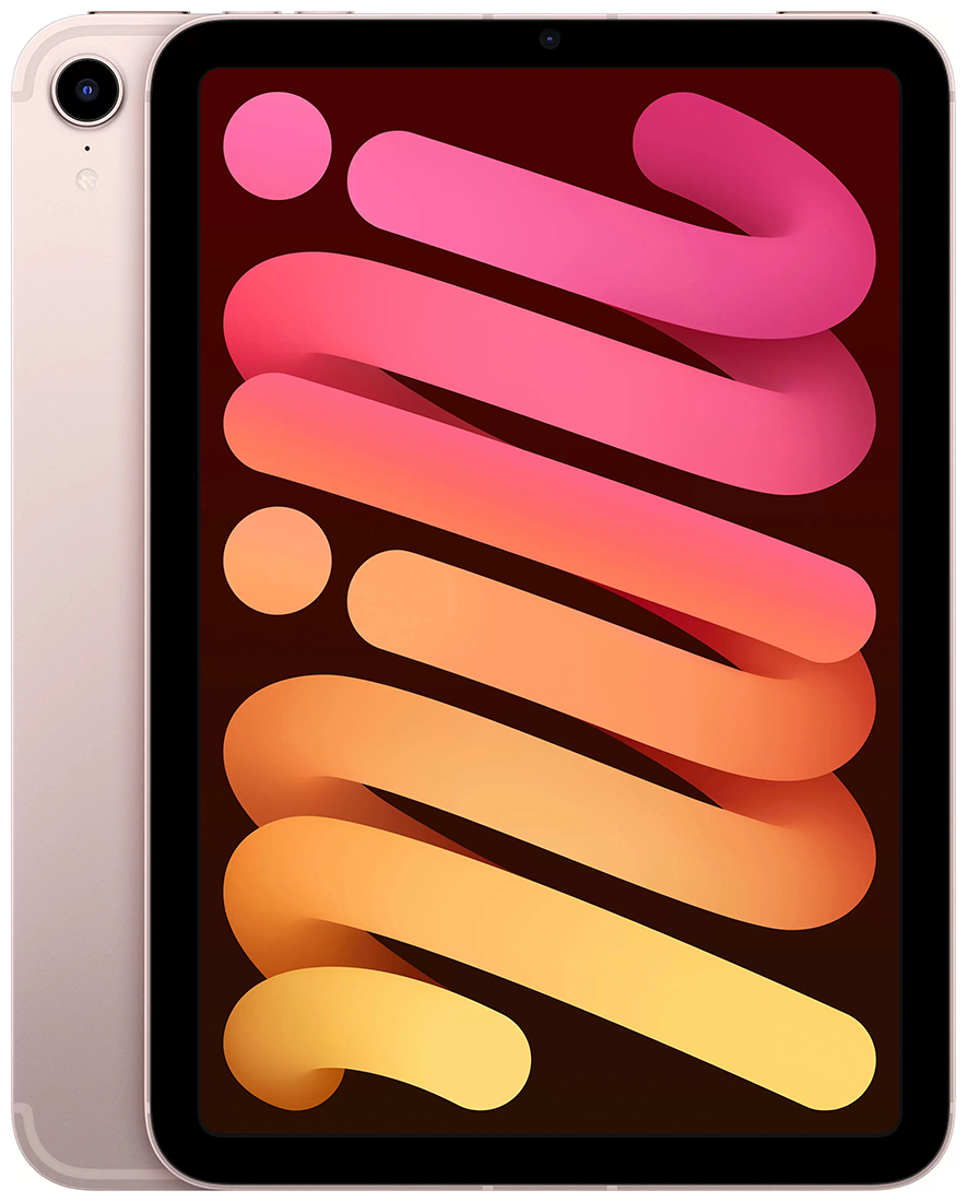 Купить Apple iPad mini (2021), 64 ГБ, Wi-Fi + Cellular, розовый (MLX43LL/A)