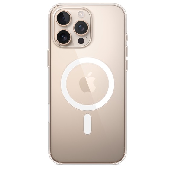 Прозрачный чехол с поддержкой MagSafe Apple Clear Case для iPhone 16 Pro max 