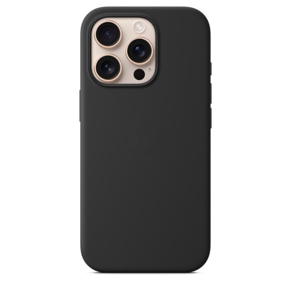 Чехол Apple MagSafe Silicone Case для iPhone 16 Pro, чёрный