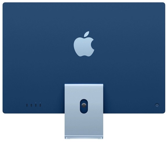  Apple iMac 24" Retina 4,5K, (M1 8C CPU, 8C GPU), 16 ГБ, 512 ГБ SSD, синий   