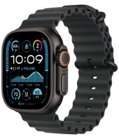 Apple Watch Ultra 2 49 мм Black Titanium Case, Black Ocean Band Apple Watch Ultra 2 49 мм Black Titanium Case, Black Ocean Band