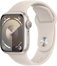 Apple Watch S9 45 мм Aluminium Case, Starlight Sport Band, M/L