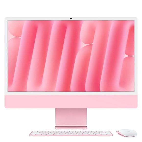 Apple iMac 24" MWV53 (M4 10C CPU, 10C GPU, 2024) 16GB, 512GB SSD, розовый