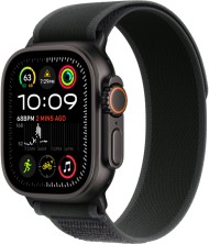 Apple Watch Ultra 2 49 мм Black Titanium Case, Black Trail Loop, M/L