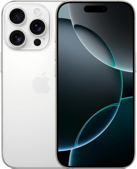 Apple iPhone 16 Pro 256 ГБ, белый титан 