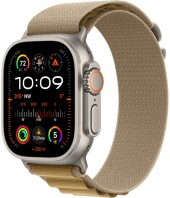 Apple Watch Ultra 2 49 мм Titanium Case, Tan Alpine Loop, L Apple Watch Ultra 2 49 мм Titanium Case, Tan Alpine Loop, L