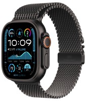 Apple Watch Ultra 2 49 мм Black Titanium Case, Milanese Loop, S  Apple Watch Ultra 2 49 мм Black Titanium Case, Milanese Loop, S