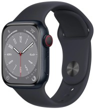 Apple Watch Series 8 45 мм Aluminium Case Midnight Sport Band темная ночь  Apple Watch Series 8 45 мм Aluminium Case Midnight Sport Band темная ночь