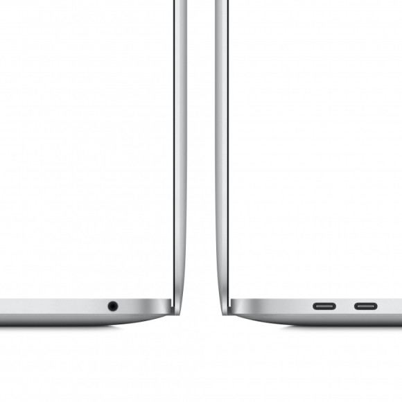 13.3" Ноутбук Apple MacBook Pro 13 Late 2020 (2560x1600, Apple M1 3.2 ГГц, RAM 8 ГБ, SSD 256 ГБ, Apple graphics 8-core), MYDA2LL/A, серебристый