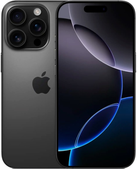 Apple iPhone 16 Pro 512 ГБ, черный титан 