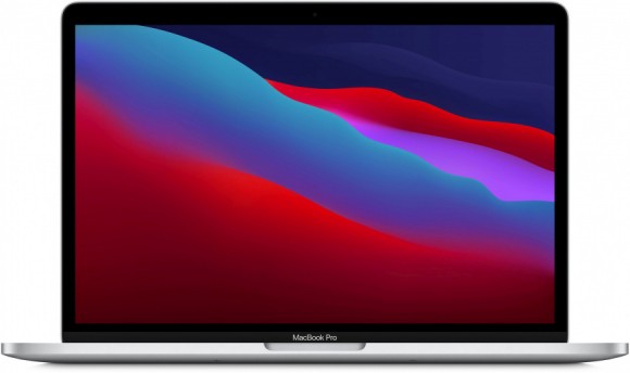 13.3" Ноутбук Apple MacBook Pro 13 Late 2020 (2560x1600, Apple M1 3.2 ГГц, RAM 8 ГБ, SSD 512 ГБ, Apple graphics 8-core), MYDC2LL/A, серебристый