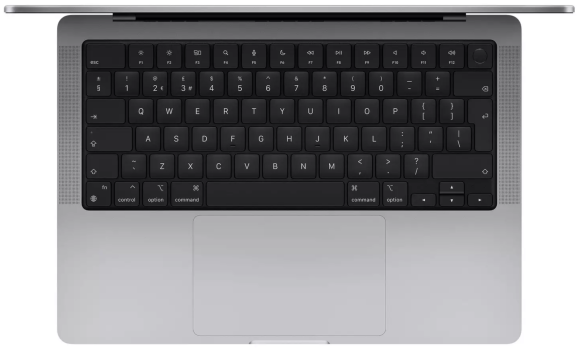 Apple Macbook Pro Late 2021 (3024×1964, Apple M1 Pro, RAM 16 ГБ, SSD 512 ГБ, Apple graphics 14-core), MKGP3, серый космос Apple Macbook Pro Late 2021 (3024×1964, Apple M1 Pro, RAM 16 ГБ, SSD 512 ГБ, Apple graphics 14-core), MKGP3, серый космос