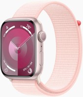 Apple Watch S9 41 мм Aluminium Case, Pink Sport Loop  Apple Watch S9 41 мм Aluminium Case, Pink Sport Loop