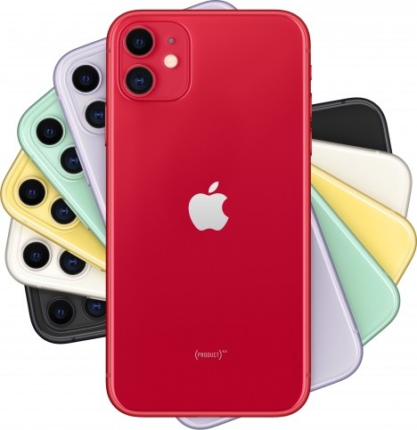  Apple iPhone 11 64 ГБ RU, (PRODUCT)RED, Slimbox