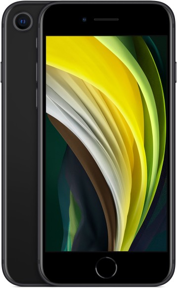 Apple iPhone SE 2020 64 ГБ, черный, Slimbox 