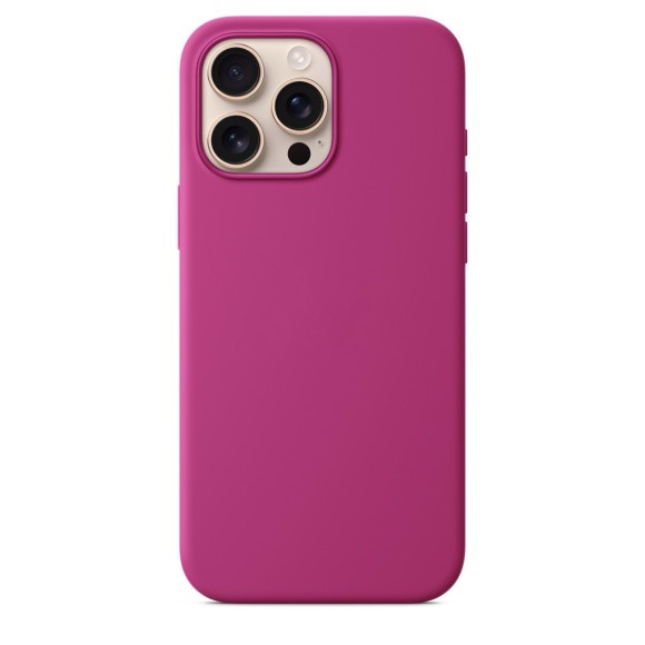 Чехол Apple MagSafe Silicone Case для iPhone 16 Pro Max, фуксия