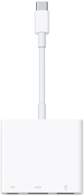 Переходник/адаптер Apple USB Type-C - USB/HDMI/USB Type-C, белый Переходник/адаптер Apple USB Type-C - USB/HDMI/USB Type-C, белый