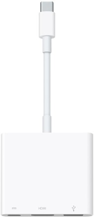 Переходник/адаптер Apple USB Type-C - USB/HDMI/USB Type-C, белый Переходник/адаптер Apple USB Type-C - USB/HDMI/USB Type-C, белый