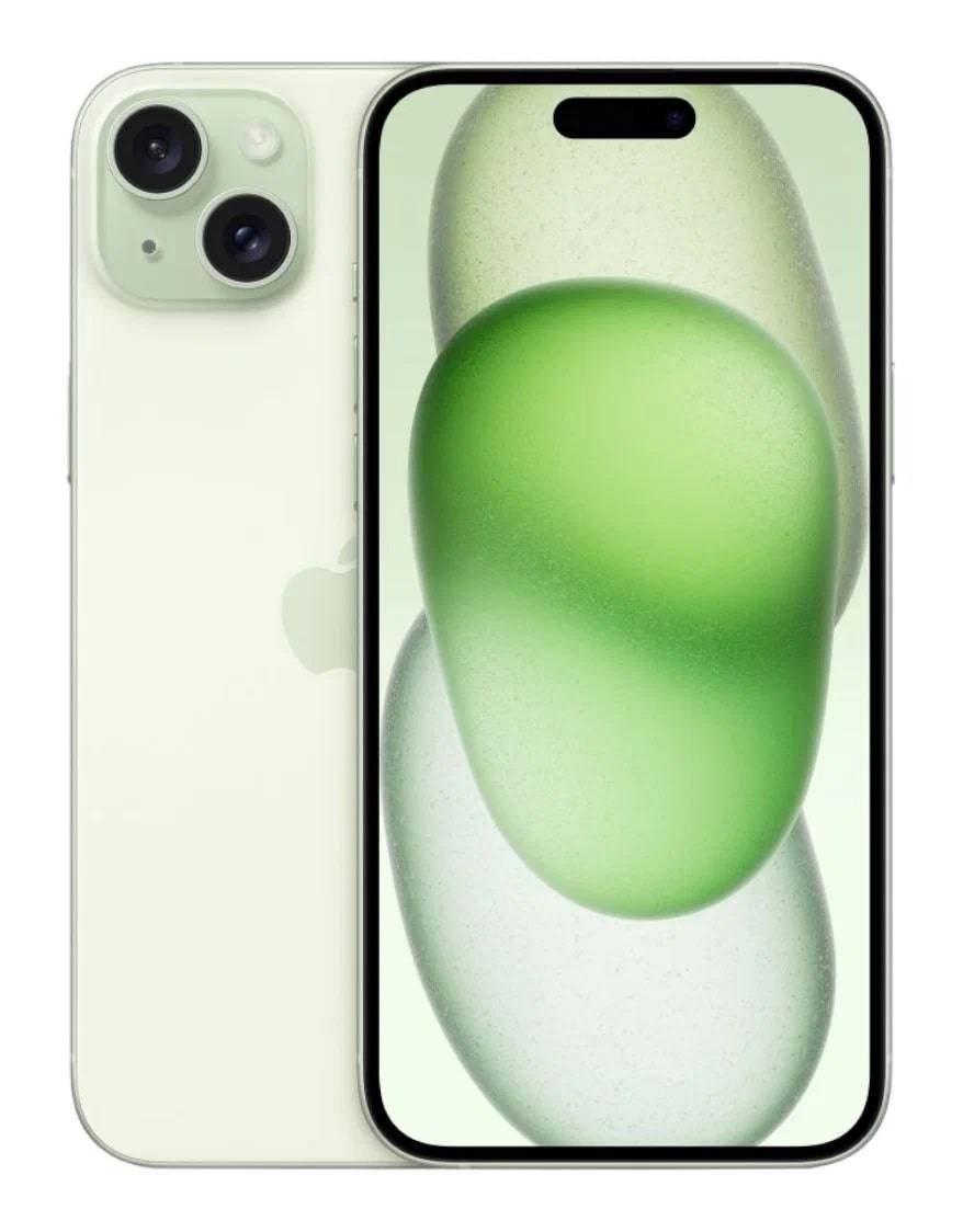 Apple iPhone 15 Plus 128 ГБ зеленый