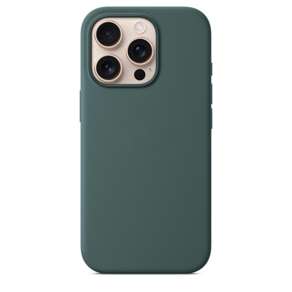 Чехол Apple MagSafe Silicone Case для iPhone 16 Pro, зеленый