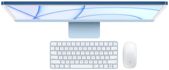 Apple iMac 24" Retina 4,5K, (M1 8C CPU, 8C GPU), 8 ГБ, 256 ГБ SSD (MGPK3) синий  Apple iMac 24" Retina 4,5K, (M1 8C CPU, 8C GPU), 8 ГБ, 256 ГБ SSD (MGPK3) синий