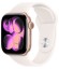 Apple Watch Series 11, 42mm, Rose Gold Aluminum Case, Light Blush Sport Band S/M