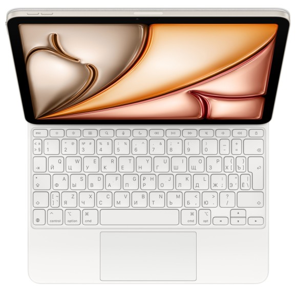 Клавиатура Apple Magic Keyboard для iPad Air 13" M3 (MDFW4), белая