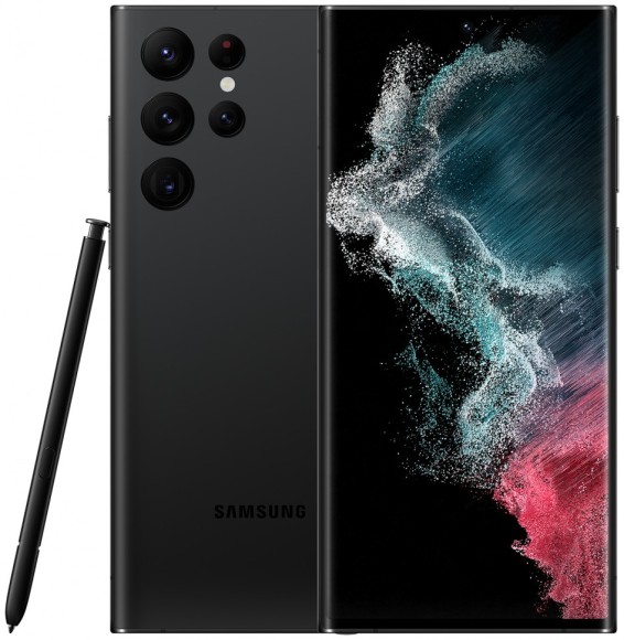 Смартфон Samsung Galaxy S22 Ultra (SM-S908E/DS) 12/512 ГБ, черный фантом