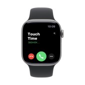 Apple Watch Series 11, 42mm, Space Grey Aluminum Case, Black Sport Band S/M