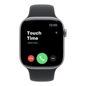 Apple Watch Series 11, 46mm, Space Grey Aluminum Case, Black Sport Band M/L