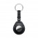 Трекер Apple AirTag Hermes брелок с кольцом для ключей Bleu Indigo 