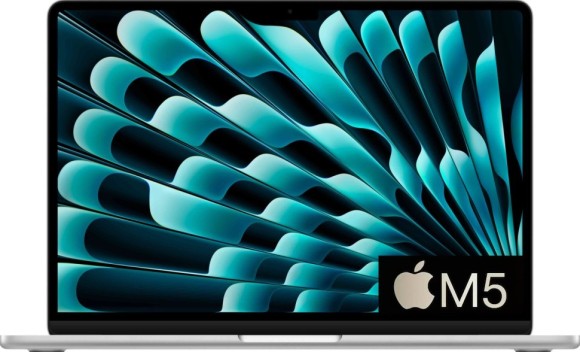 Apple MacBook Air 15 - MDVC4 (M5 10-Core, GPU 10-Core, 24GB, 1TB) серебристый