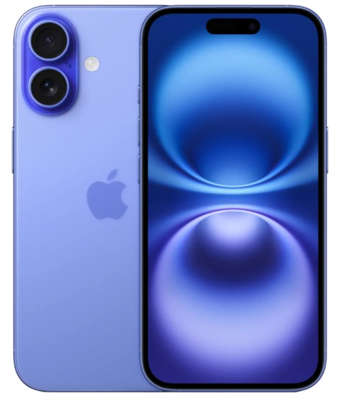 Apple iPhone 16 128 ГБ, синий