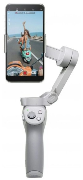 Электрический стабилизатор для смартфона DJI Osmo Mobile 4 Combo серый