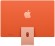 Apple iMac 24" Retina 4,5K, (M1 8C CPU, 8C GPU), 8 ГБ, 256 ГБ SSD (MGPR3) оранжевый