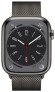 Apple Watch Series 8 41 мм Graphite Stainless Steel Case, Graphite Milanese Loop