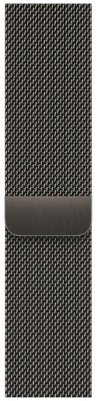 Apple Watch Series 8 41 мм Graphite Stainless Steel Case, Graphite Milanese Loop  Apple Watch Series 8 41 мм Graphite Stainless Steel Case, Graphite Milanese Loop