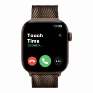 Apple Watch Series 12, 42mm, Dark Bronze Aluminum Case, Dark Bronze Milanese loop Apple Watch Series 12, 42mm, Dark Bronze Aluminum Case, Dark Bronze Milanese loop