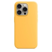Чехол Apple MagSafe Silicone Case для iPhone 15 Pro, лучезарный жёлтый | Sunshine Чехол Apple MagSafe Silicone Case для iPhone 15 Pro, лучезарный жёлтый | Sunshine