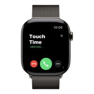 Apple Watch Series 11 GPS + Cellular, 46mm, Slate Titanium Case, Slate Milanese Loop, M/L