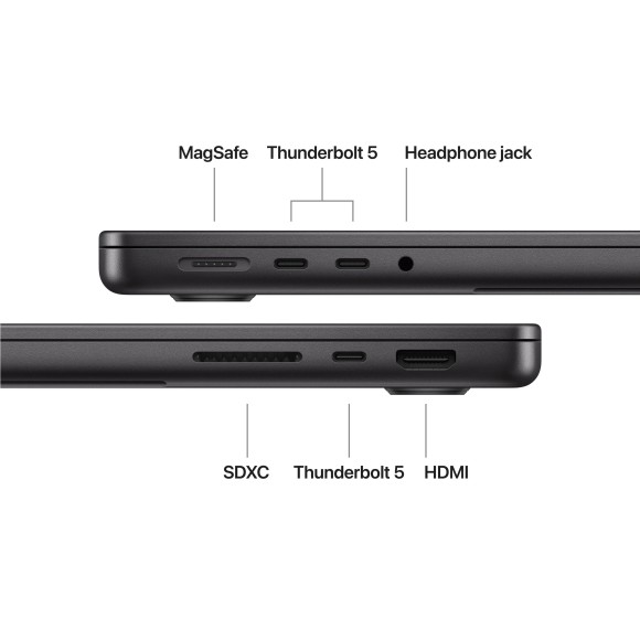 Apple MacBook Pro 14" MGDT4 (M5 Pro 18-Core, GPU 20-Core, 24GB, 2TB) черный космос