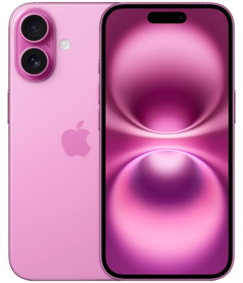 Apple iPhone 16 256 ГБ, розовый 