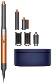 Фен стайлер Dyson Airwrap complete long HS05, bright copper bright nickel Фен стайлер Dyson Airwrap complete long HS05, bright copper bright nickel